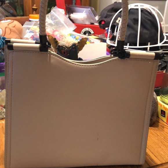 Badgley Mischka leather satchel - Picture 2 of 6